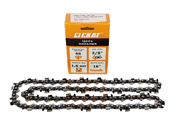 Цепь пильная СКАТ 3/8", 1,6 мм, 66 звеньев